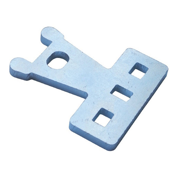 MINUTEX PORTALUCCHETTO CORAZZATO PIANO VERTICALE ACCIAIO ZINCATO BIANCO