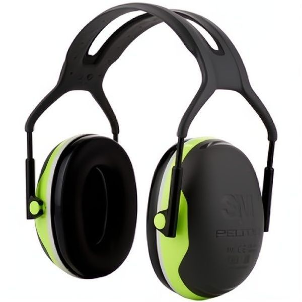 3M CUFFIE AURICOLARI SERIE X4A PELTOR 33 DB COLORE VERDE CHIARO