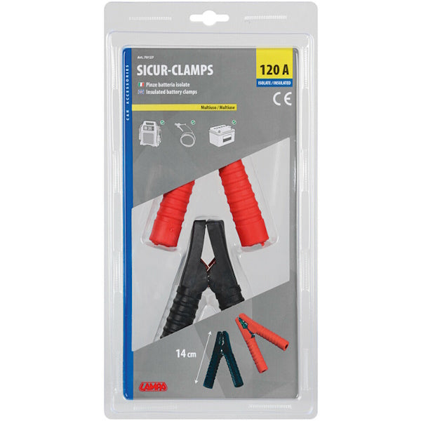 LAMPA COPPIA PINZE ISOLATE PER CAVI BATTERIE