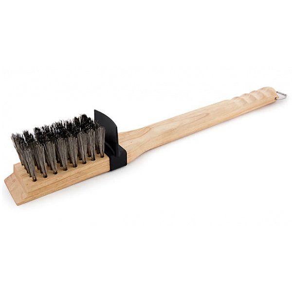 BROIL KING SPAZZOLA IN LEGNO CON SETOLE LUNGHE