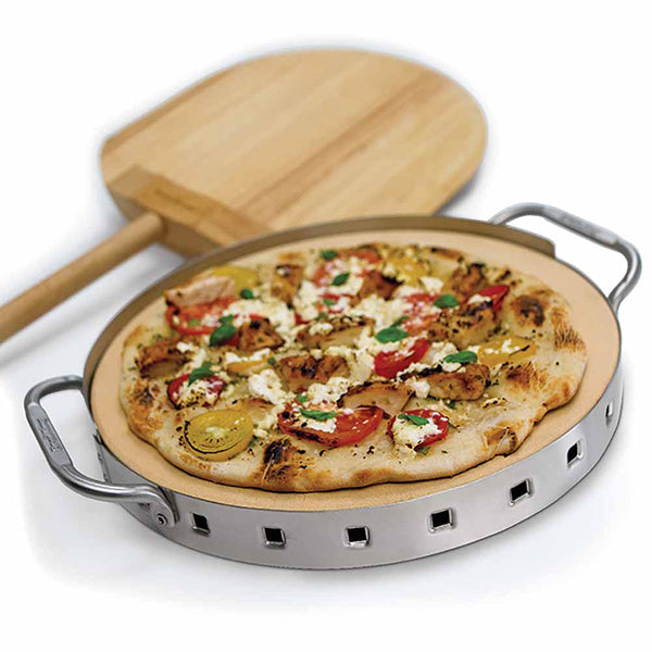 BROIL KING SET COTTURA PANE E PIZZA IMPERIAL IN INOX PIETRA E LEGNO