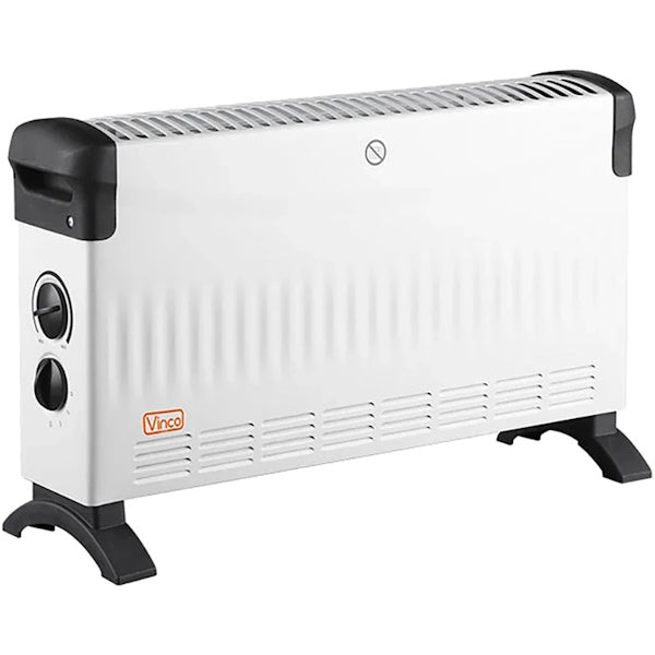 VINCO TERMOCONVETTORE VENTILATO 2000W COLORE BIANCO