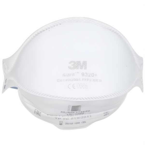 3M RESPIRATORE MONOUSO AURA 9320+ CLASSE FFP2 SENZA VALVOLA CONF. PZ20