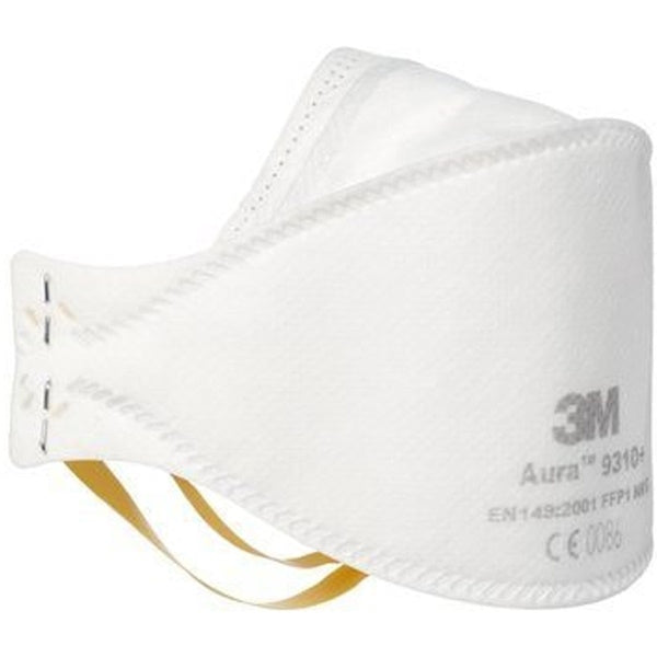 3M RESPIRATORE MONOUSO AURA 9310+ CLASSE FFP1 SENZA VALVOLA CONF.DA PZ20