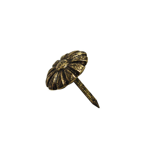 SODIFER BULLETTE IN FERRO SFUMATO TESTA A FIORE BLISTER PZ 40