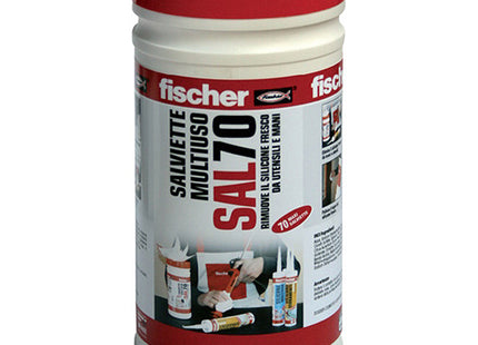 FISCHER SALVIETTE MULTIUSO RIMUOVI SILICONE FRESCO SAL70 PZ70