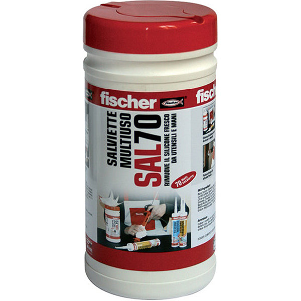 FISCHER SALVIETTE MULTIUSO RIMUOVI SILICONE FRESCO SAL70 PZ70