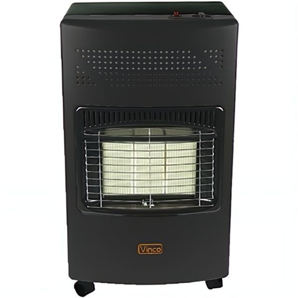 VINCO STUFA A GAS DA INTERNO NERO OPACO KW 4,2