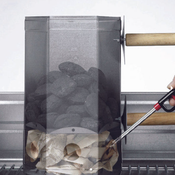 MARTINSEN CANESTRO ACCENDITORE PER CARBONE