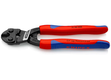 KNIPEX TRONCHESE A DOPPIA LEVA COBOLT BON MANICI IN BIMATERIALE MM200