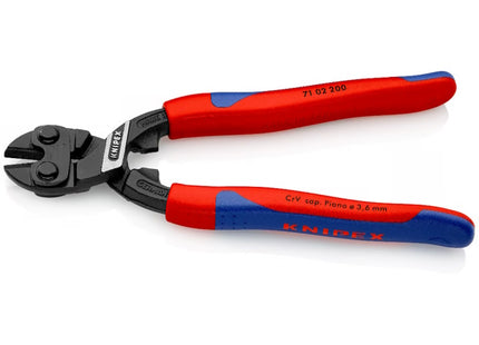 KNIPEX TRONCHESE A DOPPIA LEVA COBOLT BON MANICI IN BIMATERIALE MM200