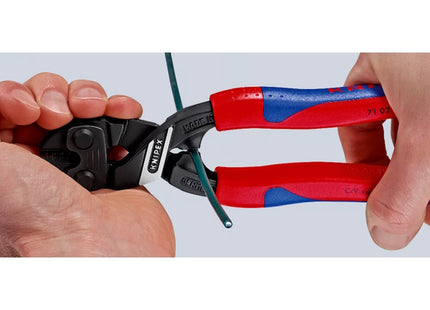 KNIPEX TRONCHESE A DOPPIA LEVA COBOLT BON MANICI IN BIMATERIALE MM200
