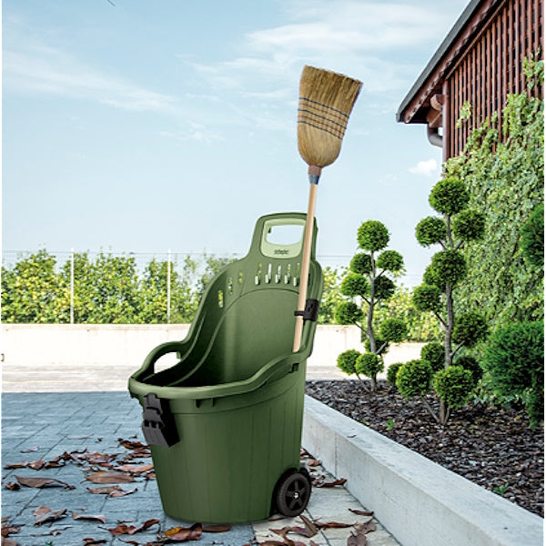 STEFANPLAST CARRELLO MULTIUSO HELPY CART VERDE LT50