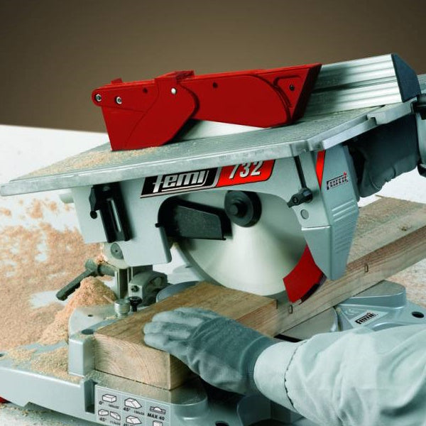 FEMI TRONCATRICE LEGNO ART. 732 1550W TAGLIO MAX MM162X78 LAMA MM254