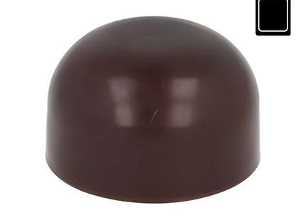 SODIFER PARACOLPI ADESIVO ANTIURTO IN GOMMA D.MM27 MARRONE CONF.PZ2