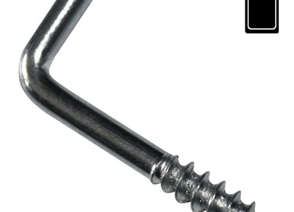 SODIFER GANCI A VITE PER BACCHETTE REGGITENDA ZINCATI CONF.PZ40