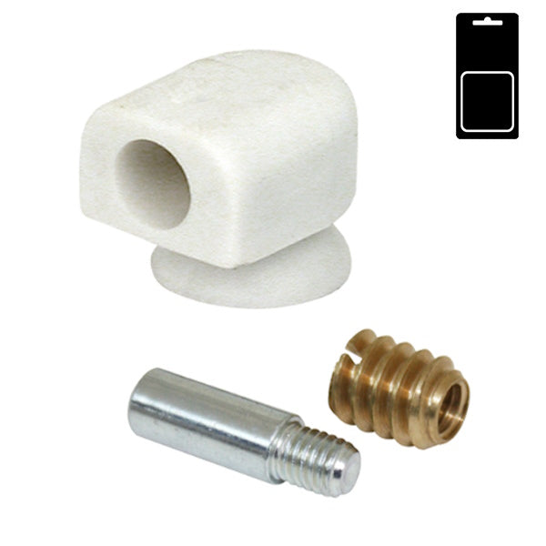 SODIFER SOSTEGNI A VENTOSA CON PERNO E BUSSOLA OTTONATA BLISTER DA PZ6