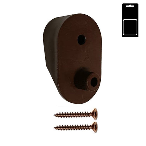 SODIFER REGGITUBO LATERALE MIGNON IN PLASTICA CON PERNO BLISTER DA PZ 2