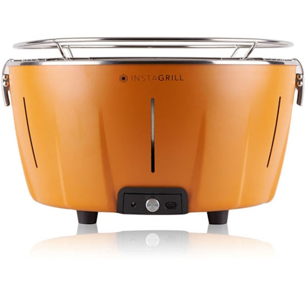 INSTAGRILL BARBECUE DA TAVOLO SENZA FUMO PORTATILE COLORE ARANCIO