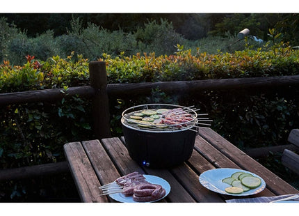 INSTAGRILL BARBECUE DA TAVOLO SENZA FUMO PORTATILE COLORE ANTRACITE