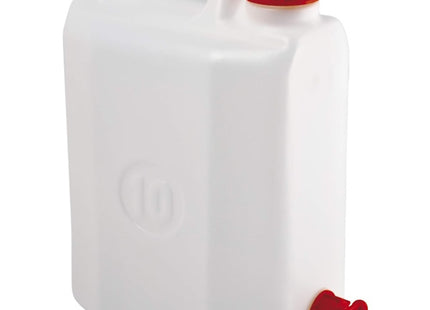 MOBIL PLASTIC TANICA CON RUBINETTO IN PEHD COLORE BIANCO LT10
