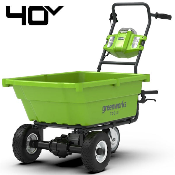GREENWORKS CARRIOLA G40GC 40V SOLO CORPO MACCHINA*