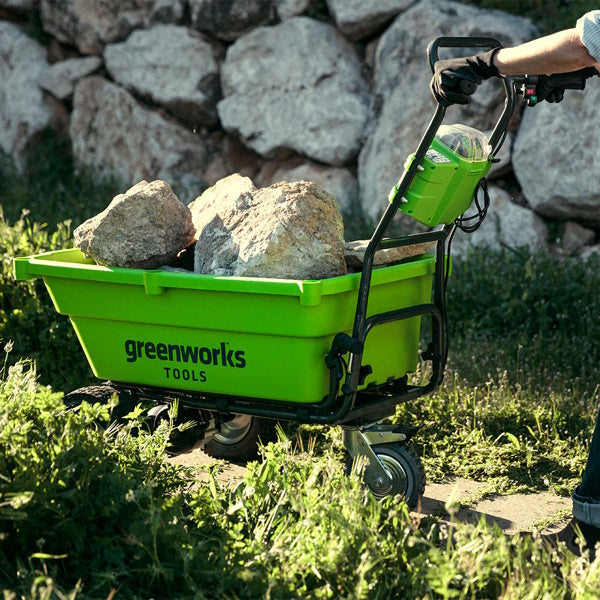 GREENWORKS CARRIOLA G40GC 40V SOLO CORPO MACCHINA*