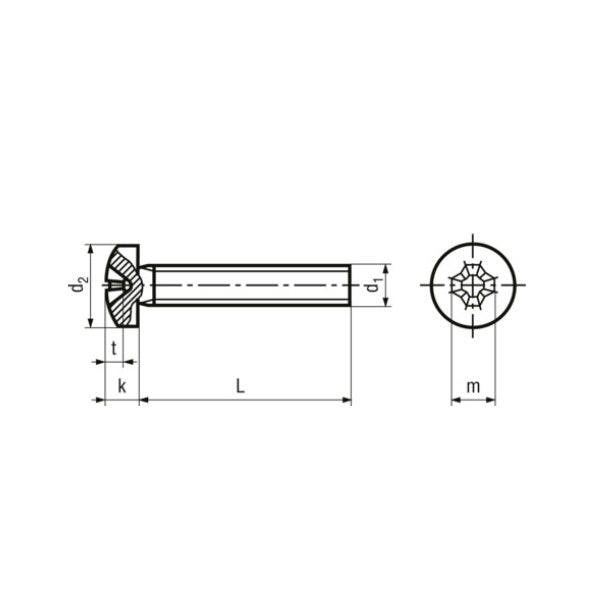 VITE ACC INOX TC UNI7687 A2 PG MM 5X10 |% - SPA - Foto 4