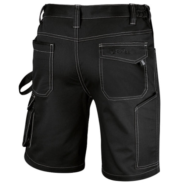BETA  7831SN BERMUDA DA LAVORO ELASTICIZZATI COLORE NERO