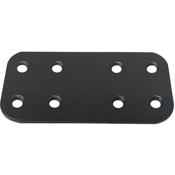 MINUTEX PIASTRA GIUNZIONE DIRITTA LEGGERA MM60X30X2 ACCIAIO GRAFITE