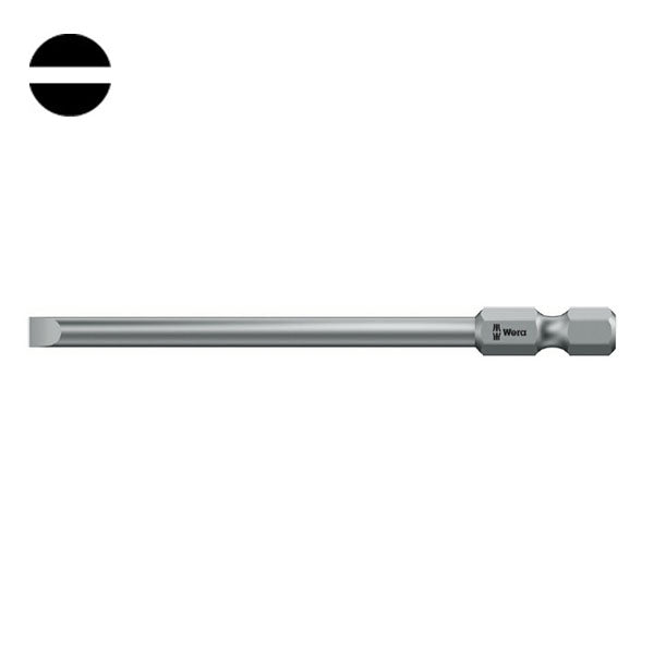 WERA INSERTO BIT 800/4 Z PER VITI A TAGLIO ATTACCO DA 1/4&quot;