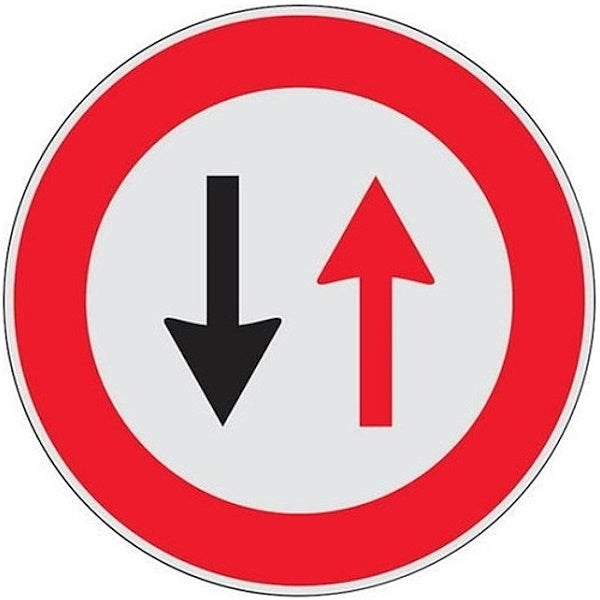 3G ITALIA DISCO DARE PRECEDENZA SENSI UNICI ALTERNATI CM60 F.41 METALLO