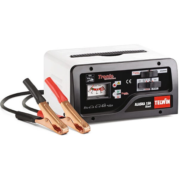 TELWIN CARICABATTERIE AVVIATORE/MANTENITORE ALASKA 150 START 230V 12V