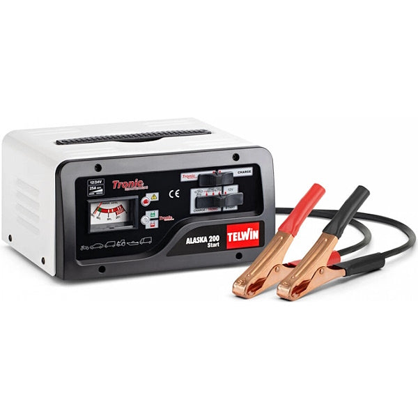 TELWIN CARICABATTERIE AVVIATORE/MANTENITORE ALASKA 200 START 12-24V*