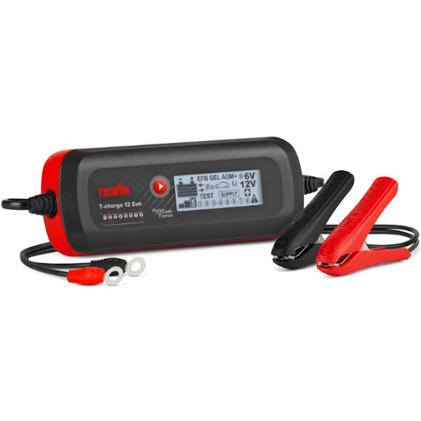 TELWIN CARICABATTERIE/MANTENITORE T-CHARGE 12 EVO 230V 6V/12V*