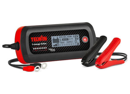 TELWIN CARICABATTERIE/MANTENITORE T-CHARGE 12 EVO 230V 6V/12V