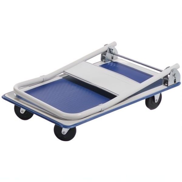 VERDELOOK CARRELLO TUTTOFARE CON PIATTAFORMA PIEGHEVOLE PORTATA KG150