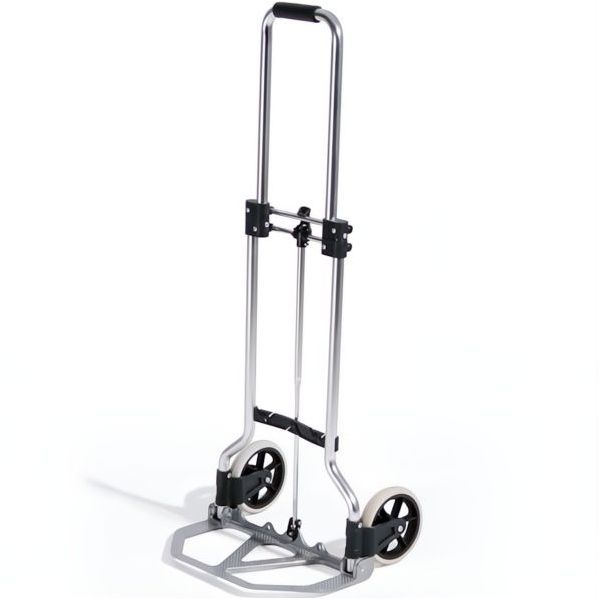 VERDELOOK CARRELLO PORTAPACCHI PIEGHEVOLE IN ALLUMINIO PORTATA KG 45