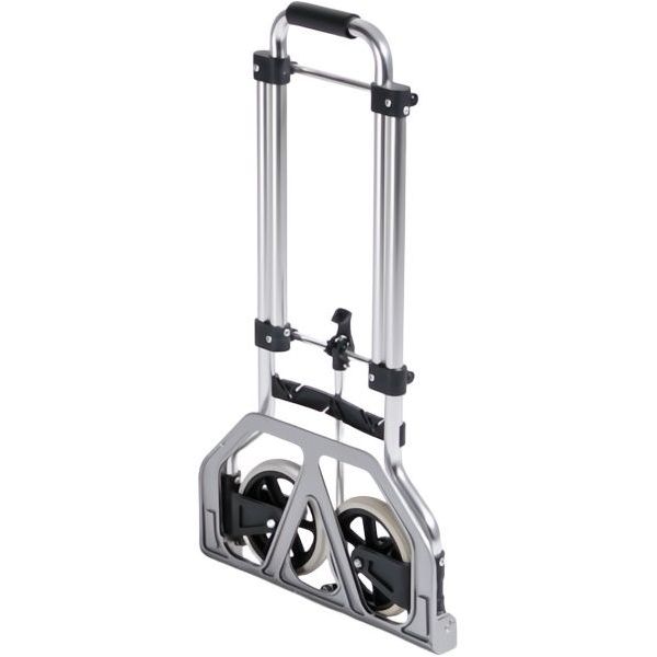 VERDELOOK CARRELLO PORTAPACCHI PIEGHEVOLE IN ALLUMINIO PORTATA KG 45