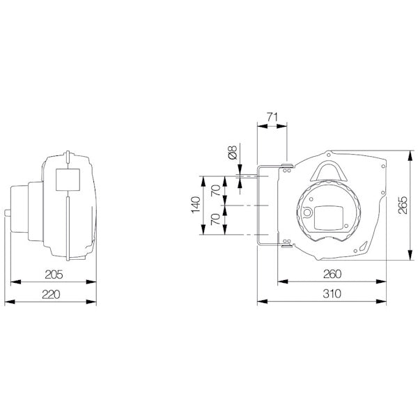 MAVEL AVVOLGICAVO ROLLAMP CLASSIC CON CAVO DA MT15 E PORTALAMPADA 24V