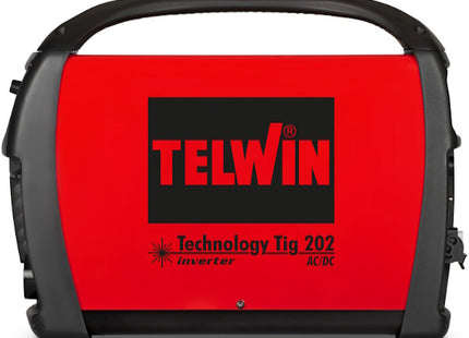 TELWIN SALDATRICE TECHNOLOGY TIG 202 AC/DC 230V + ACCESSORI