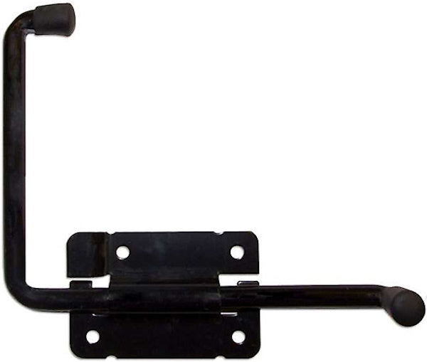 MINUTEX COPPIA DI FERMAPERSIANE IN ACCIAIO ZINCATO NERO