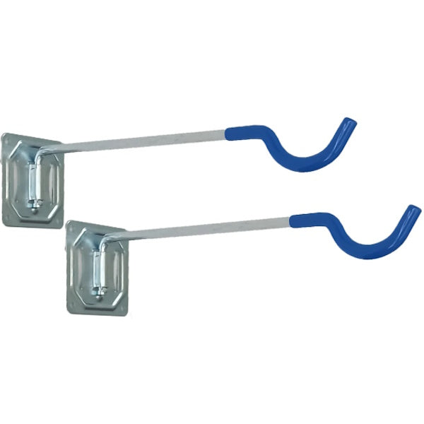 MINUTEX COPPIA DI SUPPORTI PIEGHEVOLI PORTABICICLETTA A PARETE