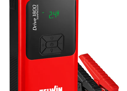 TELWIN AVVIATORE PORTATILE COMPATTO DRIVE 1800 KOMPRESSOR 12V