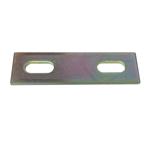 MINUTEX PIASTRINA GIUNZIONE CON ASOLE MM70X20X3 ACCIAIO ZINCATO CONF.PZ4