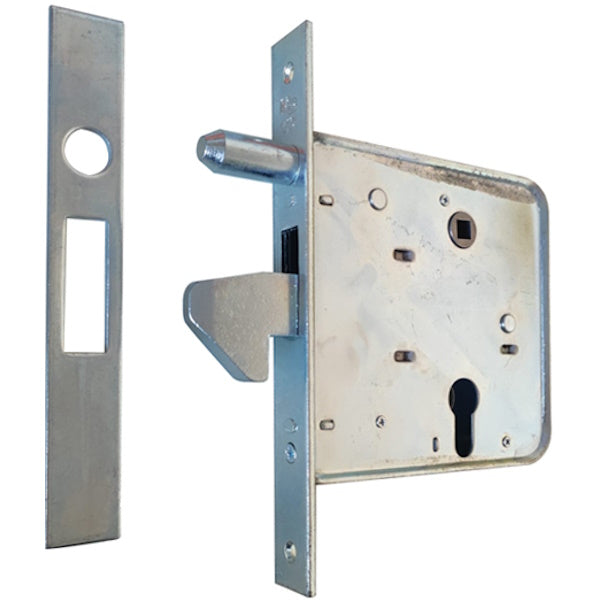 MG SERRATURA INFILARE A GANCIO PER CANCELLI CON CILINDRO ART.568