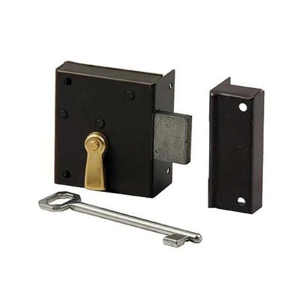 BONAITI SERRATURA DA APPLICARE PER PORTONCINO ART.188 ENTRATA MM.45 DX