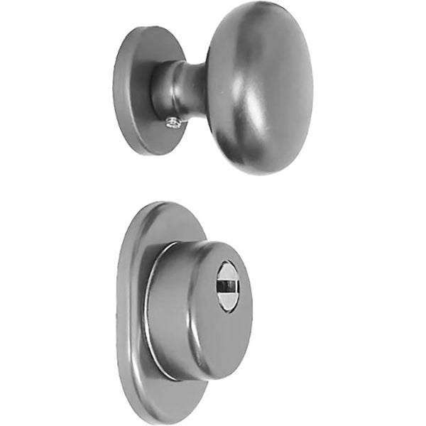 AZZI KIT GUARNITURA ESTERNO PORTE CON DEFENDER CROMO SATINATO