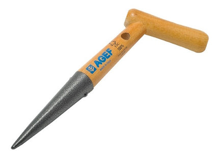 AGEF PIANTATORE CON MANICO IN LEGNO A PISTOLA CERTIFICATO FSC 100%