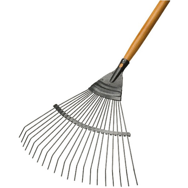 AGEF RASTRELLO SCOPA 21 DENTI TONDI MANICO FRASSINO CM140 FSC 100%